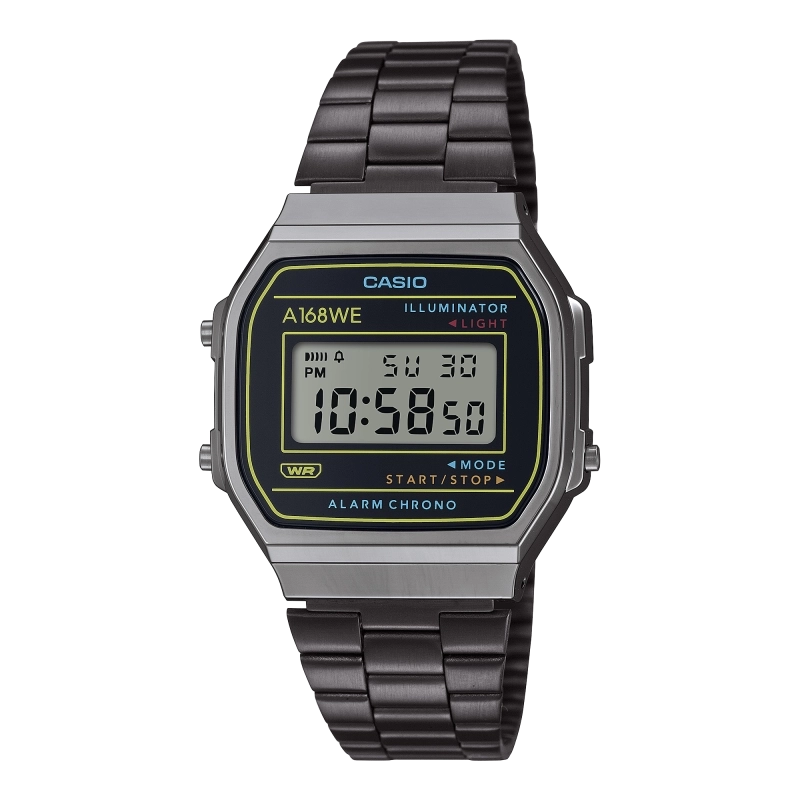 ساعت مچی کاسیو مدل CASIO-A168WEHB-1ADF
