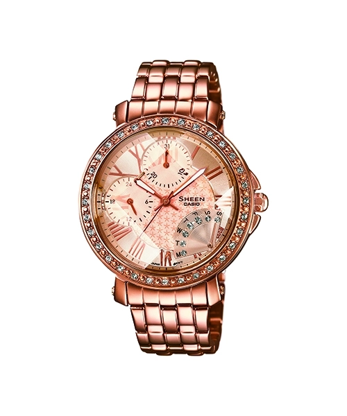 ساعت مچی زنانه SHEEN کاسیو مدل CASIO - SHN-3011PG-9A