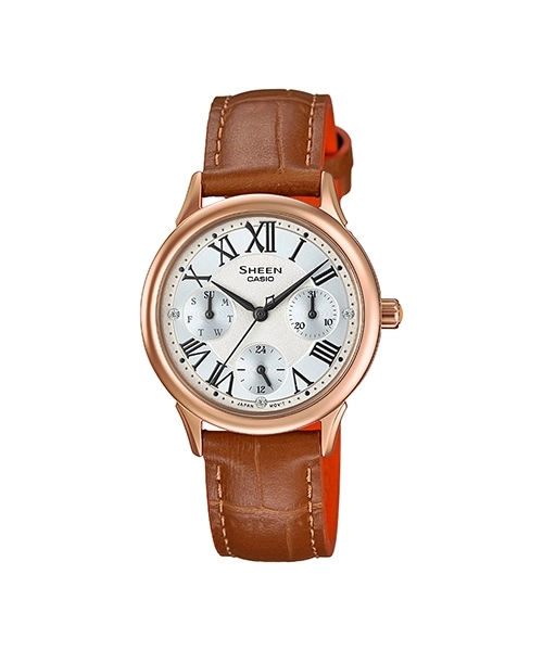 ساعت مچی زنانه SHEEN کاسیو مدل CASIO - SHE-3049PGL-7A